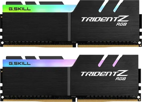 Rozbalené - G.Skill Trident Z RGB 16GB (2x8GB) 3600MHz čierna / DDR4 / CL18-22-22-42 / 1.35V / XMP 2.0 / LED podsvietenie / rozbalené