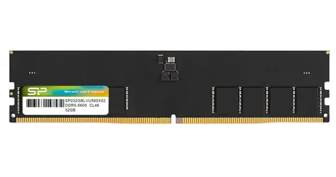 Silicon Power 32GB DDR5 5600MHz / DDR5 / CL46 / UDIMM / 1.1V