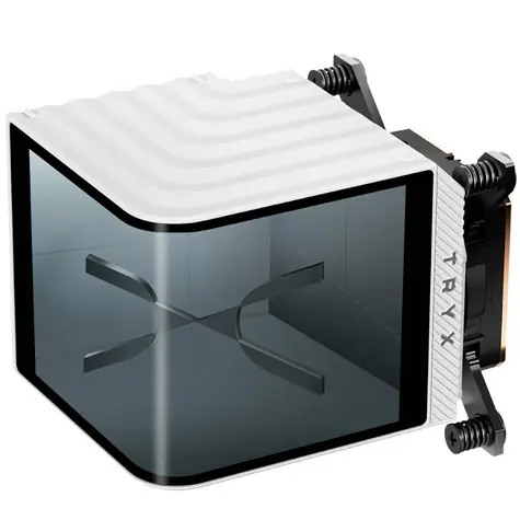 TRYX Panorama CPU Vodný blok pre CPU TRYX Panorama biela / AMD & Intel pätica / AMOLED displej