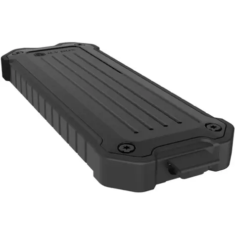Icy Box IB-1827MCP-C31 čierna / externý box pre M.2 SSD / USB-C 3.2 Gen2 / 10Gbps / USB-C Kábel