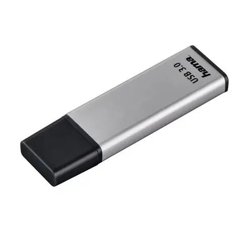 HAMA FlashPen Classic 64 GB strieborná / USB 3.0 / 40 MB/s