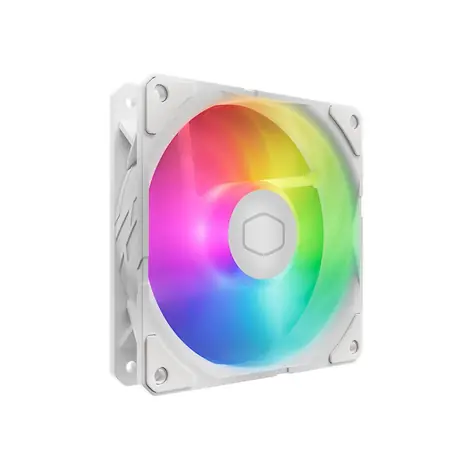 Cooler Master SickleFlow Edge 120 ARGB biela / 120mm / Loop Dynamic Bearing / 32.8 dB @ 2500 RPM / 70.7 CFM / 4-Pin PWM