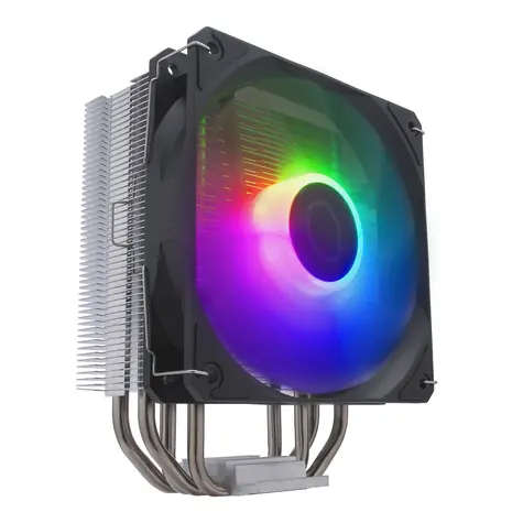 Cooler Master Hyper 212 Spectrum V3 čierna / 1 x120mm / Rifle Bearing / 27.2 dB @ 1750 RPM / 71.93 CFM / AMD + Intel