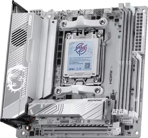 MSI MPG X870 EDGE TI EVO WIFI / AMD X870 / DDR5 / SATA III RAID / USB / 5GLAN / M.2 / Wi-Fi / sc.AM5 / mini-ITX