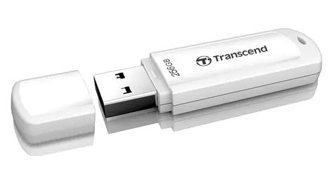 Transcend 256GB JetFlash 730 biela / flash disk / USB 3.1