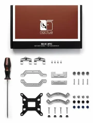 Noctua NM-M1-MP83 mounting Kit strieborná / Montážna sada pre Noctua s rozstupom 83 mm