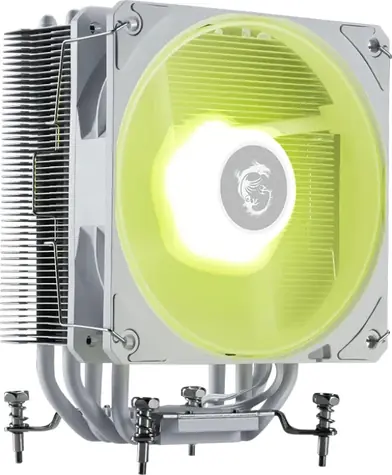 MSI MAG COREFROZR AA13 biela / 1x 120 mm / Rifle Bearing / 34.1 dB @ 2070 RPM / 62.6 CFM / ARGB / Intel + AMD