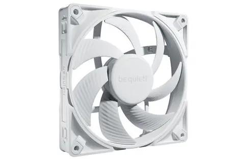 be quiet! Silent Wings Pro 4 140 PWM biela / 140 mm / Fluid Dynamic Bearing / 36.8 db / 2400 RPM / 4-pin