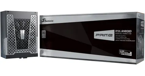 Seasonic Prime PX-2200 2200W ATX 3.1 čierna / PC sieťový zdroj / 2200 W / 80+ Platinum