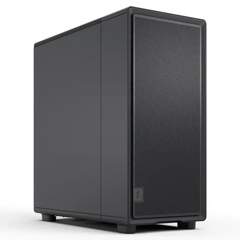 Fractal Epoch Black SOLID / Midi Tower / ATX/mATX / bez zdroja / USB-C / USB-A
