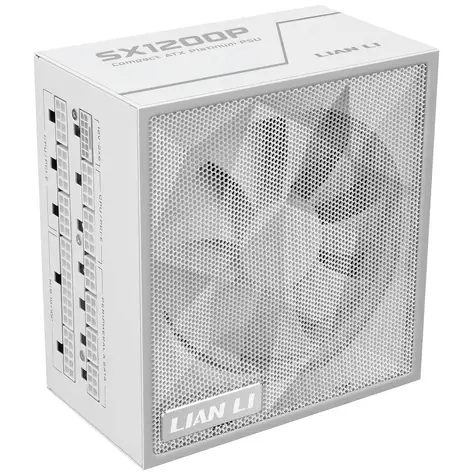 Lian Li SX Series 80 PLUS Platinum biela / ATX 3.1 / 1200W / 80PLUS Platinum / Aktívny PFC / modulárny 