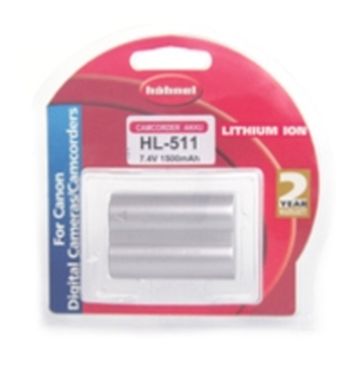 Hähnel HL-511 - Canon BP-511, 1500 mAh 7,4V