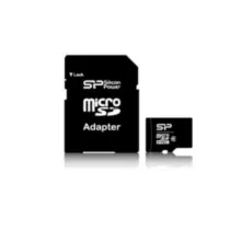 Silicon Power 16 GB / microSDHC / Class 10 / + adaptér SDHC