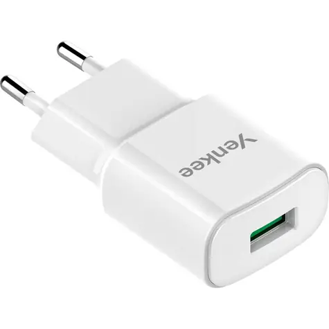 YENKEE YAC 2013WH nabíjačka USB biela / 12 W / 2400 mA