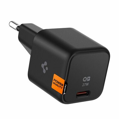 Spigen ArcStation čierna / Nabíjačka / 1x USB-C 27W / PPS 25W / PD / QB