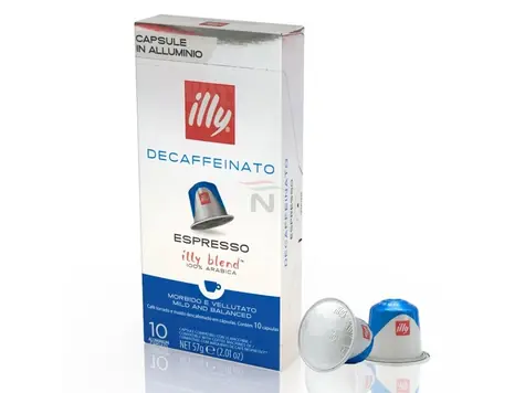 Illy Kapsule Decaffeinato kapsule kávové 10 ks