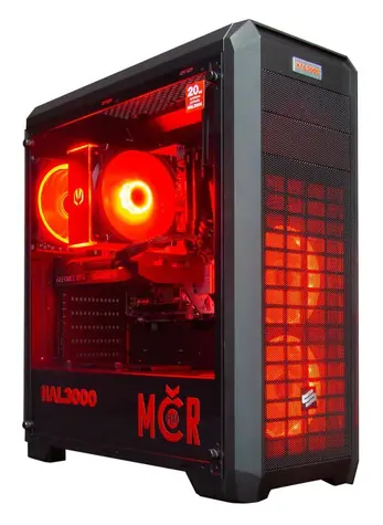HAL3000 MČR Finale 2 Pro 3060 i5 čierna / Intel Core i5-13400F 2.5 GHz / 16GB / RTX 3060 / 1TB PCIe SSD / WiFi / W11