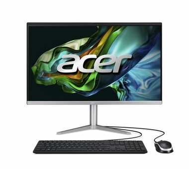 Acer Aspire (C24-1300) strieborná / 23.8&quot; FHD / AMD RYZEN 5 7520U 2.8 GHz / 16GB / 512GB SSD / AMD Radeon / W11H