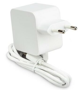 Raspberry PI napájací adaptér 27W/5A pre Rpi 5 biela / USB-C