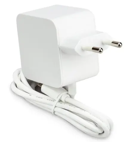 Raspberry PI napájací adaptér 27W/5A pre Rpi 5 biela / USB-C