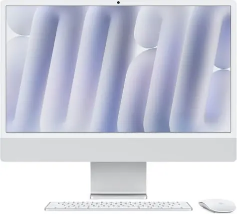 Apple iMac 24 M4 (2024) strieborná / 24" 4.5K / Apple M4 / 16GB / 512GB SSD / Apple 10-Core / macOS