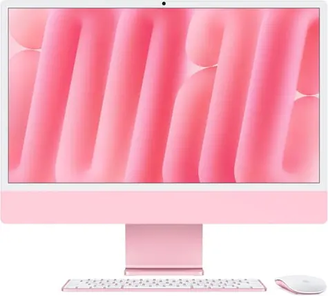 Apple iMac 24 M4 (2024) ružová / 24" 4.5K / Apple M4 / 16GB / 512GB SSD / Apple 10-Core / macOS