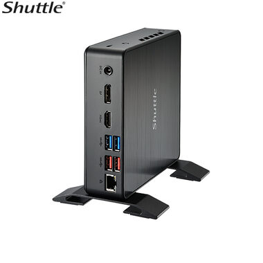 Shuttle XPC nano NC40U čierna / Intel Celeron 7305 / 2xDDR4 / 1xSATA / 2x M.2 / 1xGLAN / Bez OS