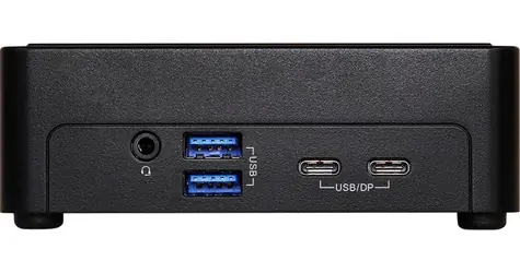 ASRock Barebone NUCS-Box-125H / 2x DDR5 5600MHz / 1x M.2 PCIe / 1x Intel 2.5GbE LAN / 2x HDMI 2.1 + 1x DP 2.1 / Bez OS