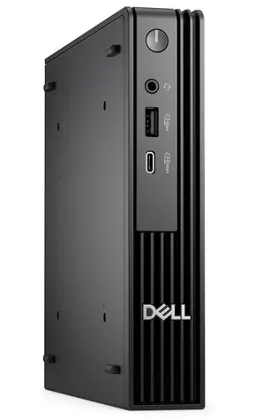 DELL Pro Micro QCM1250 čierna / Intel Core i3-14100T 2.7GHz / 8GB / 512GB SSD / Intel UHD 730 / W11P