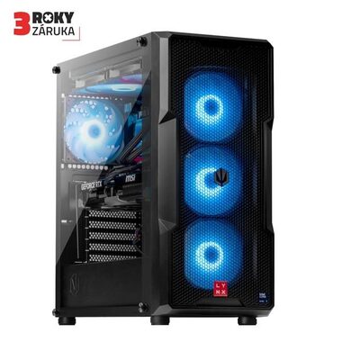 Lynx Challenger (10463147) čierna / AMD RYZEN 7 7800X3D 4.2GHz / 32GB / 2TB SSD / Nvidia RTX 5070 Ti 16GB / W11H