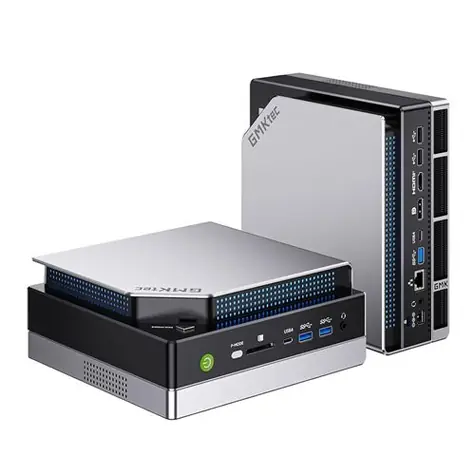 GMKtec EVO-X2 strieborná / AMD RYZEN AI Max + 395 3GHz / 128GB RAM / 2TB SSD / Radeon 8060S / W11P