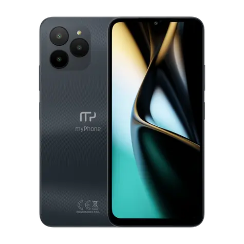 MyPhone N23 Lite 3+32GB strieborná / 6.51" IPS / 32GB / Android 13 Go