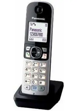 Rozbalené - Panasonic KX-TGA681FXB čierna / DECT prídavný mikrotelefón pre KX-TG6811 &amp; 6812 &amp; 6821 &amp; 6881 / rozbalené