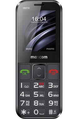 Maxcom MM730 čierna / 2.2 "/ 2MPx / microSD / Bluetooth / 3.5mm Jack