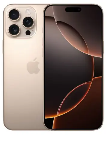 Zánovné - Apple iPhone 16 Pro Max 512GB púštny Titan / 6.9" / 512GB / iOS18 / zánovný