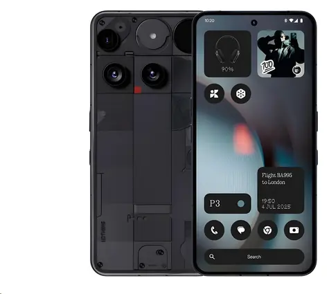 Rozbalené - Nothing Phone 3 5G 16/512GB čierna / Smartphone / 6,67" / Snapdragon 8s Gen 4 / Android 15 / rozbalené