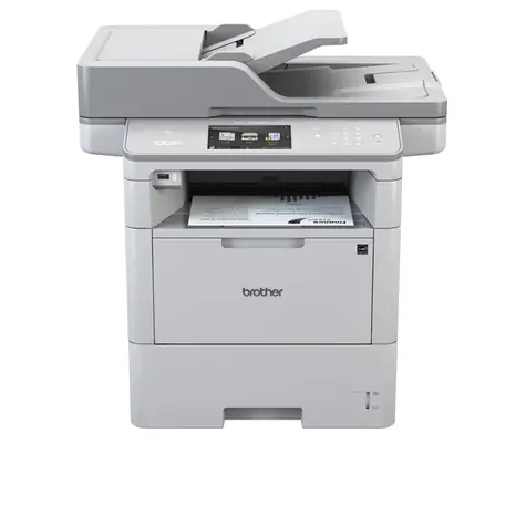 Brother laser DCP-L6600DW / A4 / Laser / 1200 x 1200 dpi / čiernobiela / print / copy / scan / USB / RJ-45 / wifi / biela