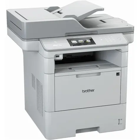 BROTHER laser MFC-L6800DW / A4 / Laser / 1200 x 1200 dpi / čiernobiela / print / copy / scan / RJ-45 / USB / WiFi / biela