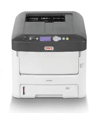 OKI C712n / barevná LED / A4 / USB+LAN / síťová