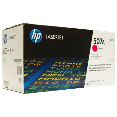 HP CE403A originálny toner / LaserJet Enterprise 500 / 6.000 strán / Purpurový