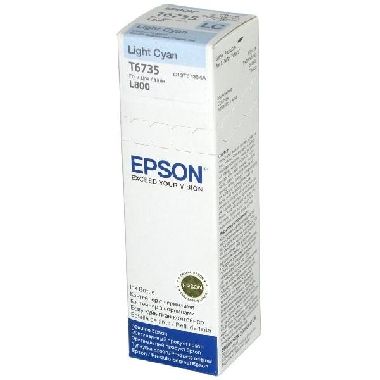Epson T6735 originálny cartridge / 70 ml / Svetlo modrá