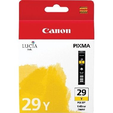 Canon PGI-29 Y originálny cartridge / Žltá