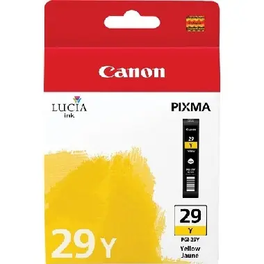 Canon PGI-29 Y originálny cartridge / Žltá