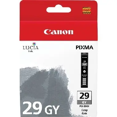 Canon PGI-29 GY originálny cartridge / Šedá