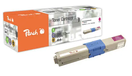 PEACH kompatibilný toner OKI 44469705, magenta, 2000 výnos