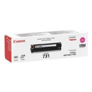 Canon CRG-731M originálny toner / LBP-7100, LBP-7110 / 1.500 strán / Fialový