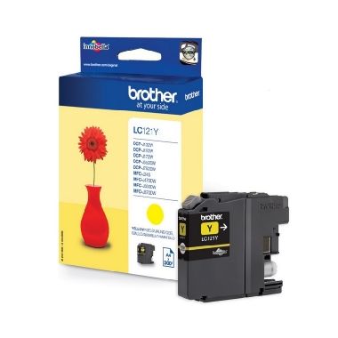 Brother originálny atrament LC-121Y / Brother DCP-J552DW / MFC-J470DW / Yellow