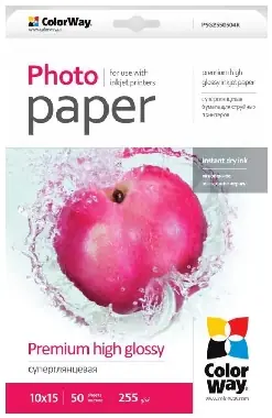 Colorway Fotopapier / Super lesklý / 10x15 / 255g/m2 / 50 listov
