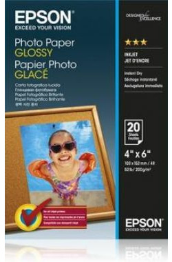 Epson Photo Paper Glossy 10x15 20 listov / Lesklý