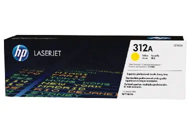 HP CF382A originálny toner / LaserJet Pro 400 M476 / 2.700 strán / Žltý